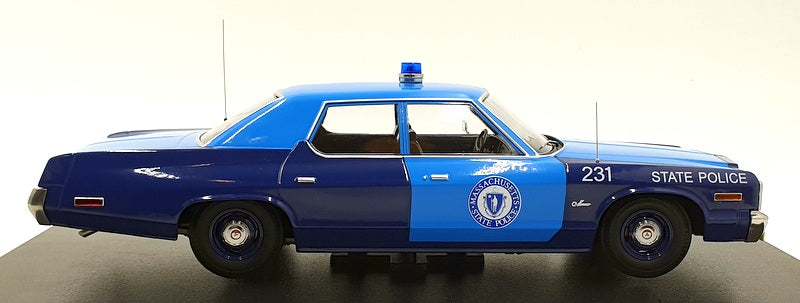 KK Scale 1/18 Scale KKDC181154 - 1974 Dodge Monaco - Massachusetts State Police