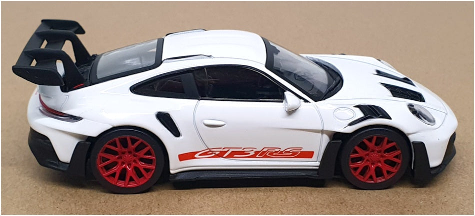 Norev 1/43 Scale 750044 - Porsche 911 GT3 RS - White/Black/Red