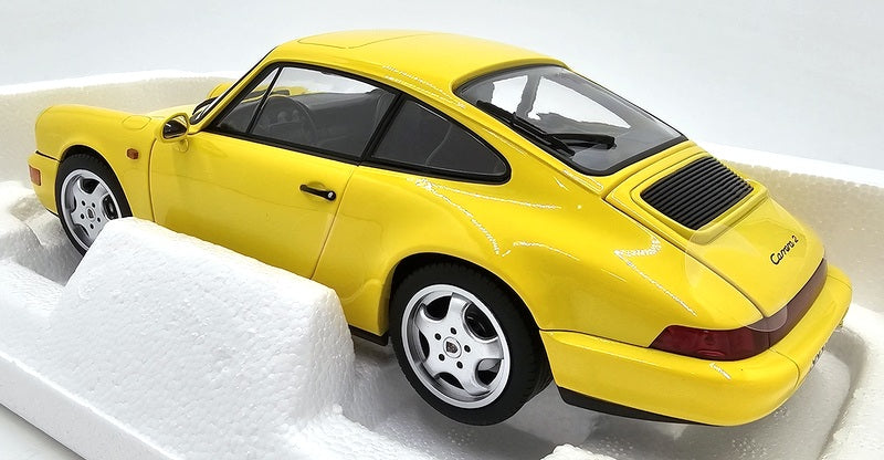 Norev 1/18 Diecast 187328 - Porsche 911 Carrera 2 1992 Gelb - Yellow
