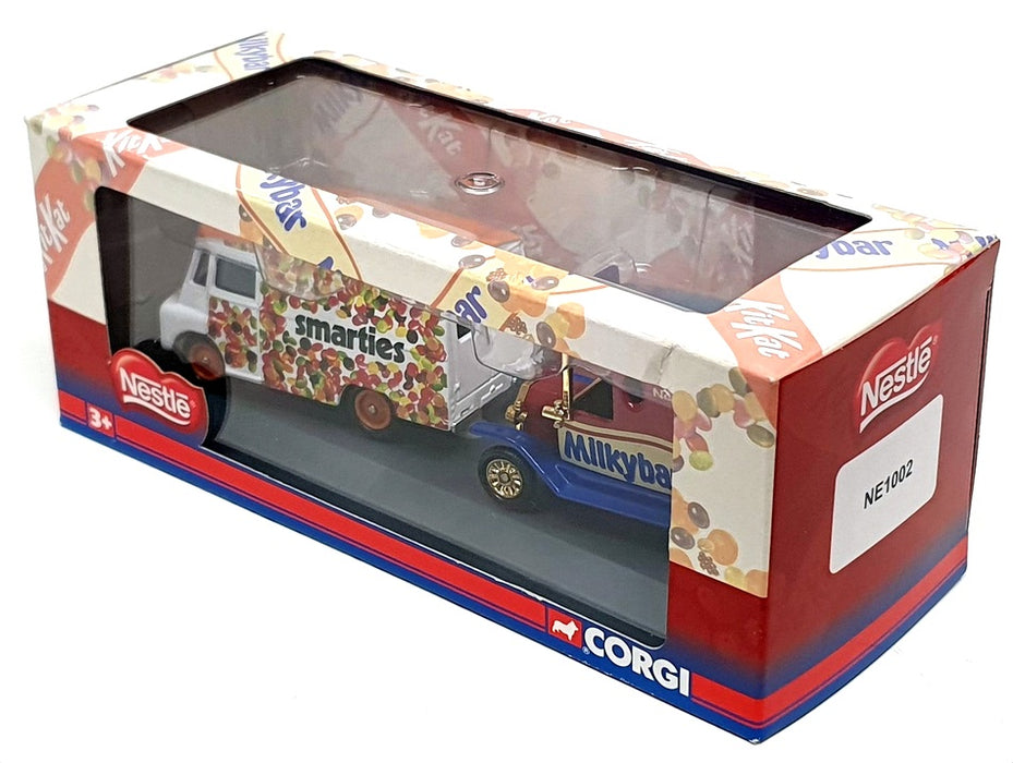 Corgi Nestle 2-Piece Set NE1002 - Smarties Morris Van & Milkybar Ford Van