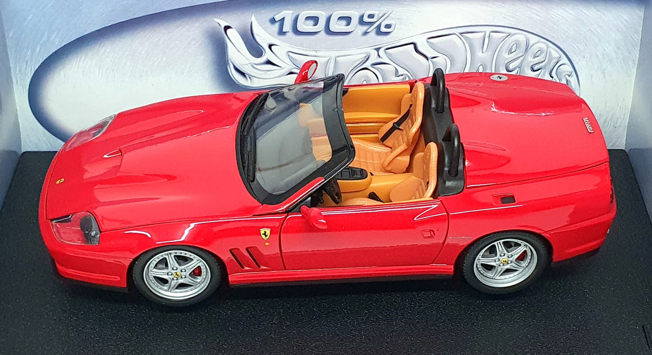 Hot Wheels 1/18 Scale 29441 - Ferrari 550 Barchetta Pininfarina - Red
