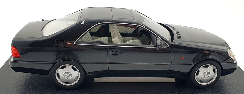 Cult Models 1/18 Scale CML079-2 - Mercedes-Benz 600 SEC C140 1992 Met Black