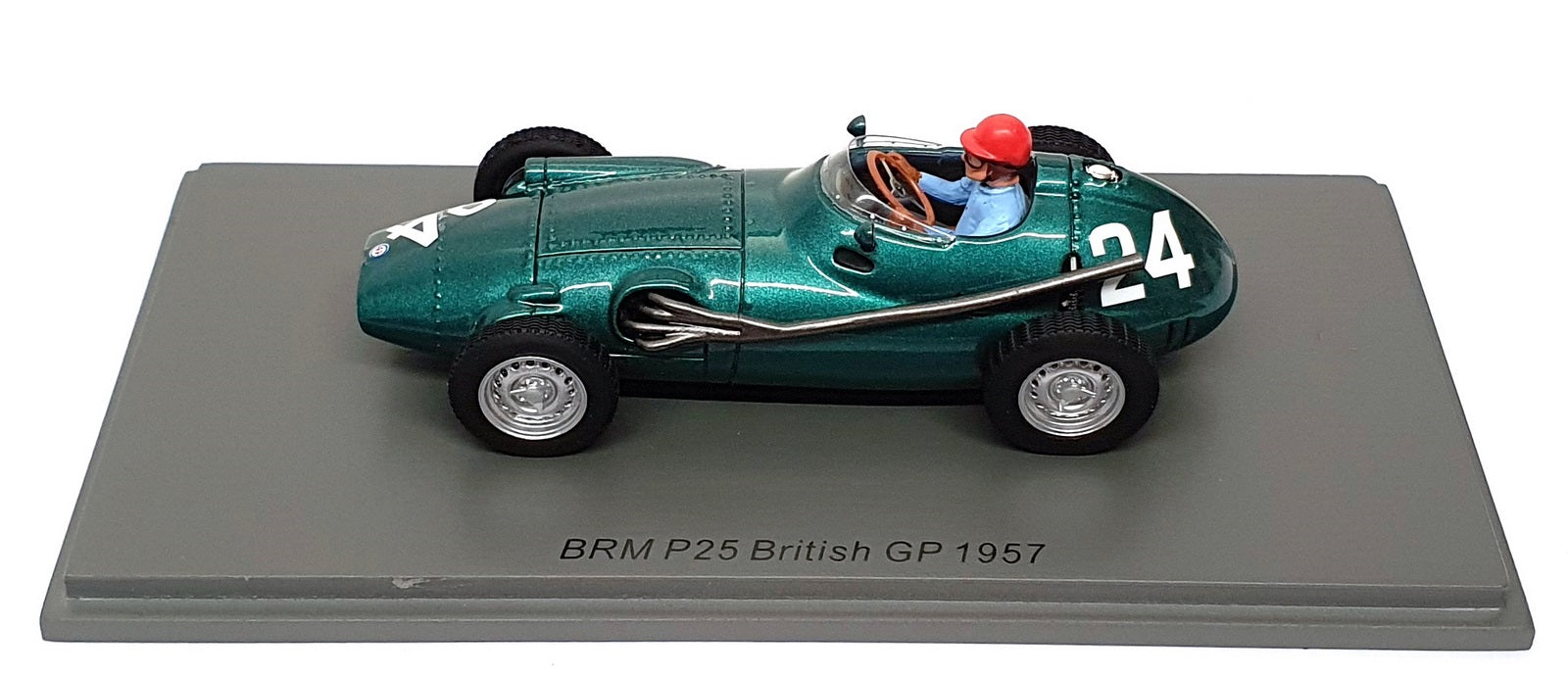Spark 1/43 Scale S5724 - F1 BRM P25 #24 British GP 1957 Jack Fairman