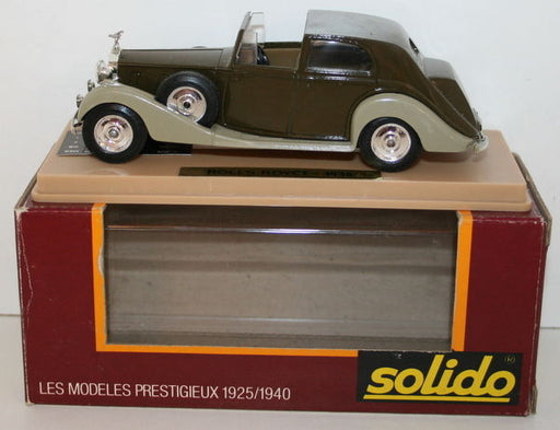 Solido 1/43 Scale - 71 - 1939 Rolls Royce - 2 Tone Green