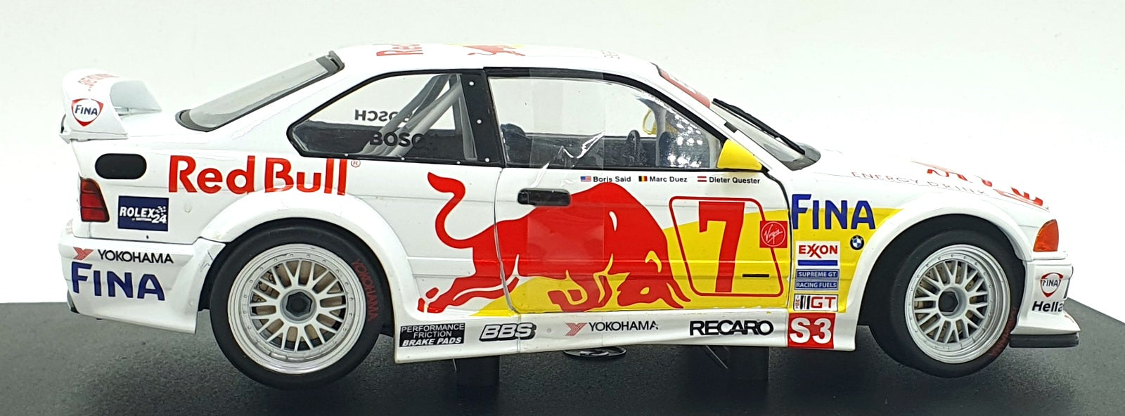 Werk83 1/18 Scale W18051005 - BMW E36 GTR #7 24h Daytona 1997