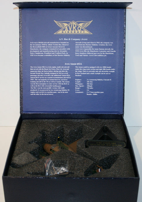 Oxford 1/72 Scale 72AA001 - Avro Anson N9732 MK1 500 Squadron RAF Detling