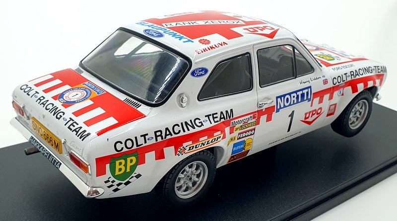 IXO Models 1/18 Scale 18RMC141B Ford Escort MK1 RS #1 1974 T.Makinen