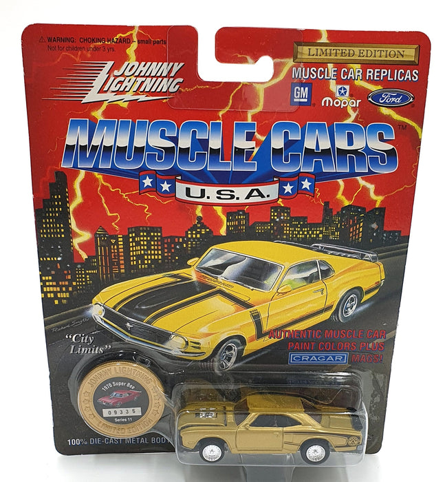 Johnny Lightning 1/64 Scale 200-210 - Muscle Cars USA 1970 Super Bee - Gold