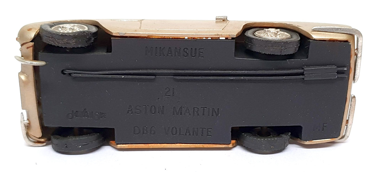 Mikansue 1/43 Scale LIB12M - Aston Martin DB6 Volante - Gold