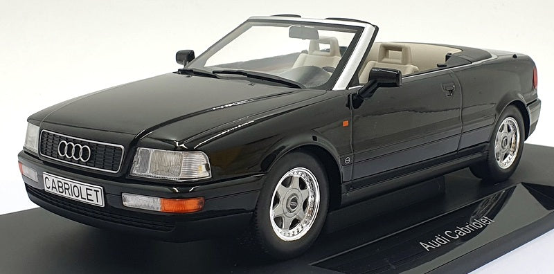 Model Car Group 1/18 Scale Diecast MCG18372 - Audi Cabriolet - Black