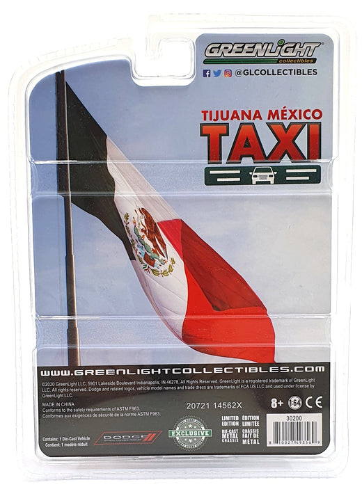 Greenlight 1/64 Scale 30200 - 1984 Dodge Diplomat Taxi