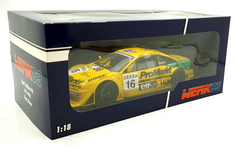 Werk83 1/18 Scale Diecast W1802010 - Opel Calibra V6 4x4 DTM/ITC #16 - Alzen