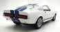 KK Scale 1/12 Scale KKDC120172 - 1967 Ford Mustang Shelby GT500 - White/Blue