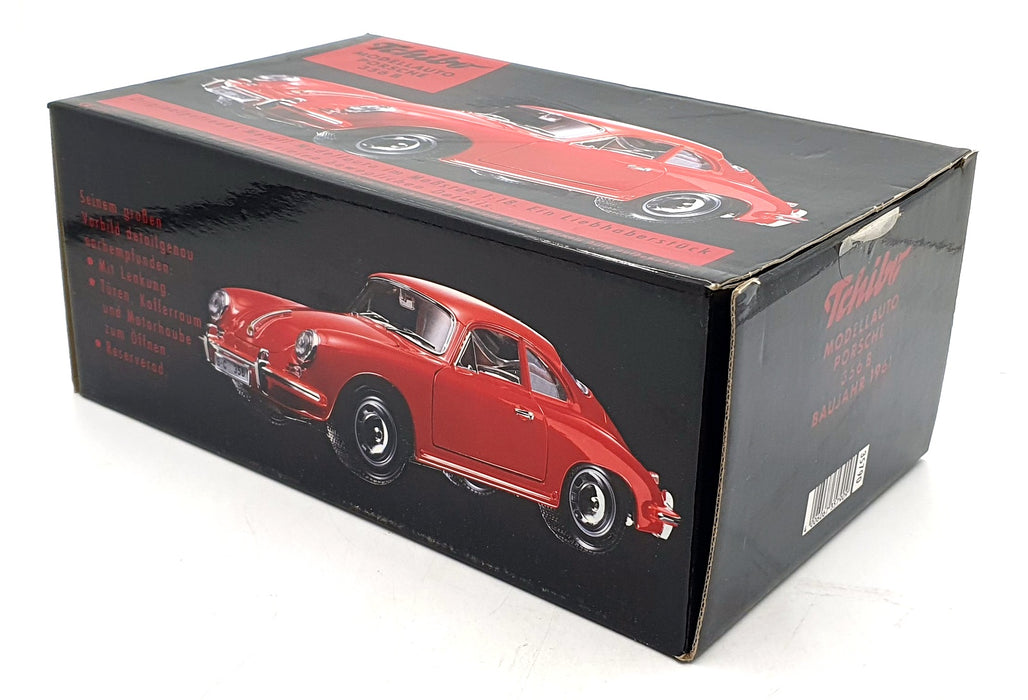 Tchibo Burago 1/18 Scale Diecast 35790 - Porsche 356B 1961 - Red