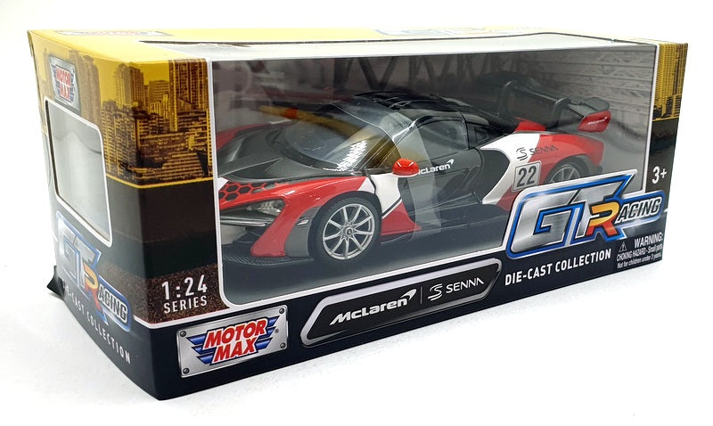 Motor Max 1/24 Scale 73791 - McLaren Senna #22 Racing