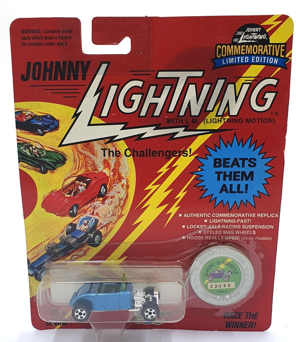 Johnny Lightning 1/64 Scale 100-150 - The Challengers Classic '32 Roadster Blue