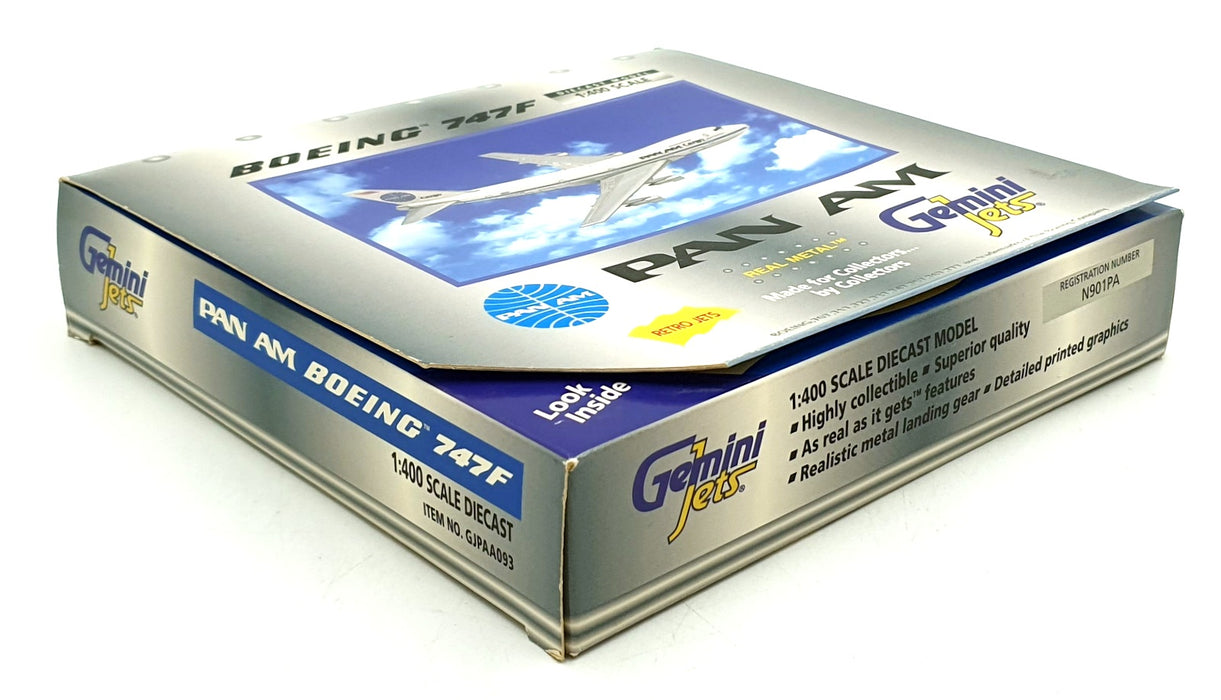 Gemini Jets 1/400 Scale GJPAA093 - PAN AM Boeing 747F Aircraft