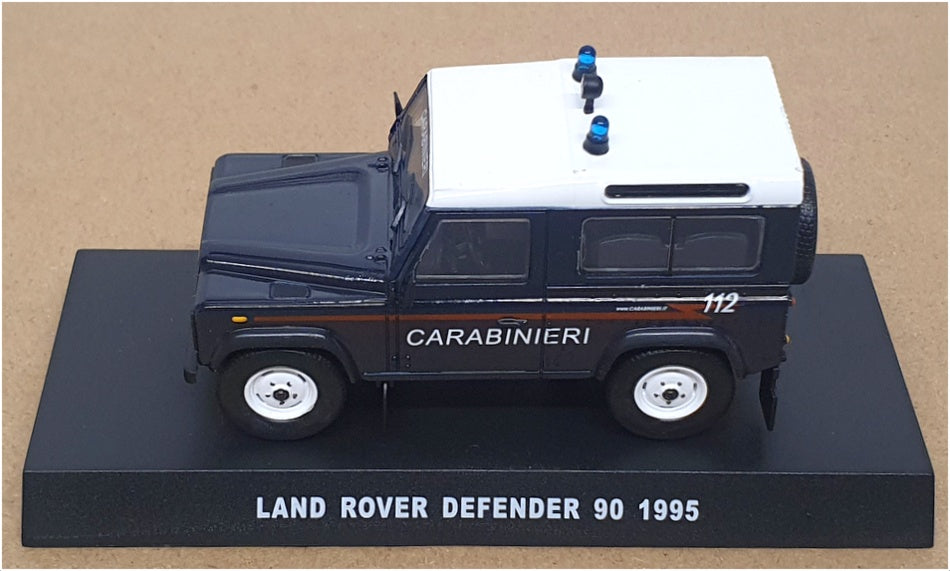 DeAgostini 1/43 Scale 5125CMC009 - 1995 Land Rover Defender 90 (Carabinieri)
