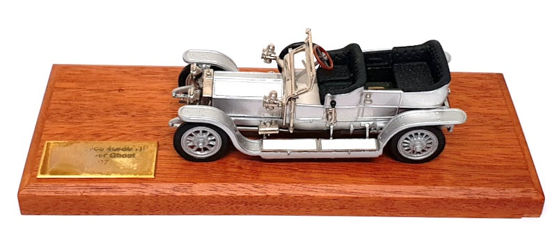 Top Marques 1/43 Scale RR2 - 1907 Rolls Royce 40/50 HP Silver Ghost - Silver