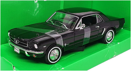 Welly NEX 1/24 Scale 22451W-BK - 1964 ½ Ford Mustang Coupe - Black