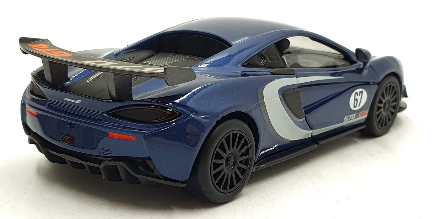 Tayumo 1/32 Pull Back & Go 32130013 - McLaren 570S GT4 LHD - Blue