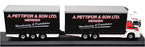 Oxford Diecast 1/76 Scale 76DBU002 - Scania Topline Drawbar - Pettifor & Son