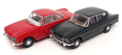 Vanguards 1/43 Scale CL1002 - The Ford Classic & Capri Set - Green Red/White