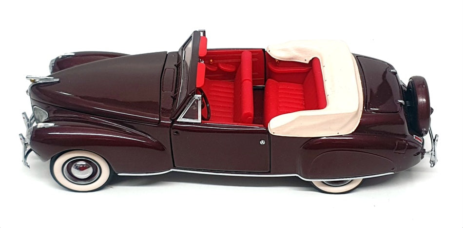Franklin Mint 1/24 Scale B11RU76 - 1941 Lincoln Continental - Brown