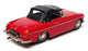 Minimarque 43 1/43 Scale AC69 - 1962-66 MGB Roadster MKI Hood Up - Red