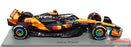 Spark 1/43 Scale S9580 - F1 McLaren MCL39 #81 Winner Chinese GP 2025 Piastri