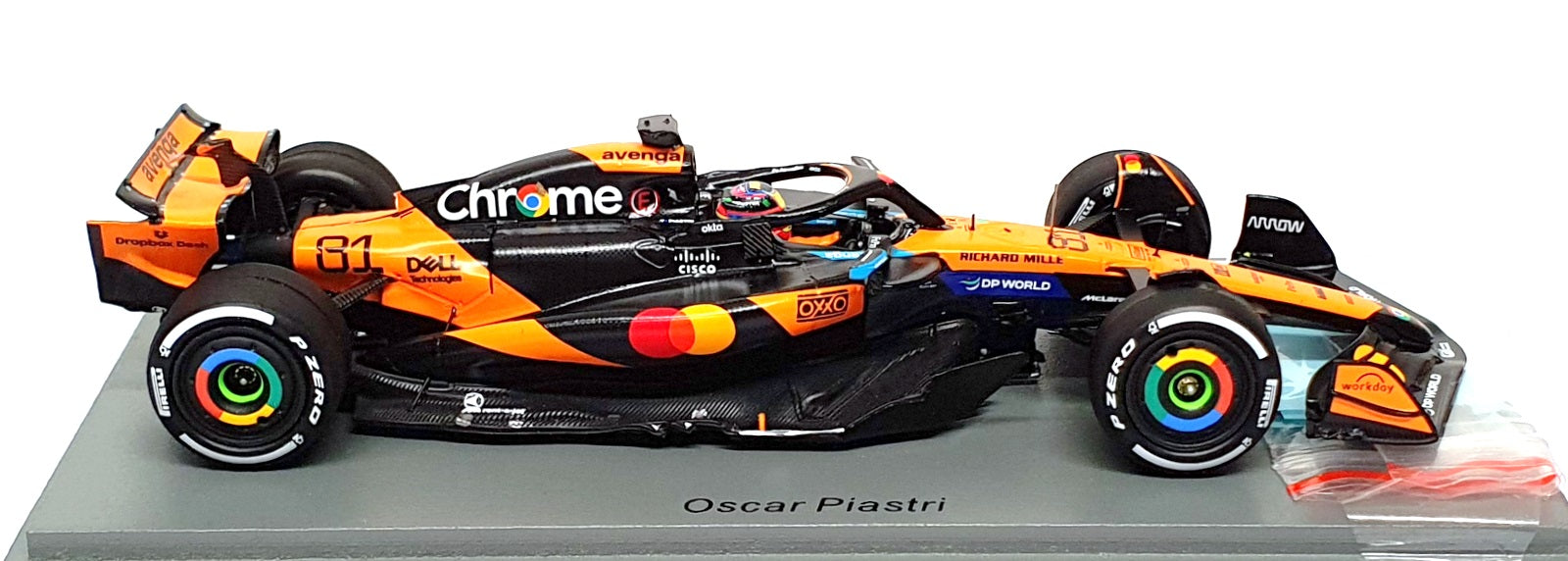 Spark 1/43 Scale S9580 - F1 McLaren MCL39 #81 Winner Chinese GP 2025 Piastri