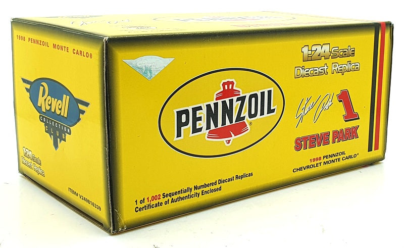 Revell 1/24 Scale V249816339 - Chevrolet Pennzoil #1 Monte Carlo 1998 - Park