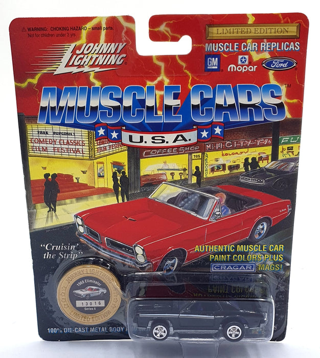 Johnny Lightning 1/64 Scale 200-160 - Muscle Cars 1969 Mercury Eliminator Black