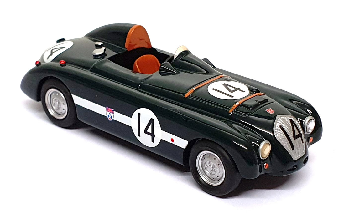 Provence Moulage 1/43 Scale 7226G - 1949 Nash Healey LM #14 - Dk. Green