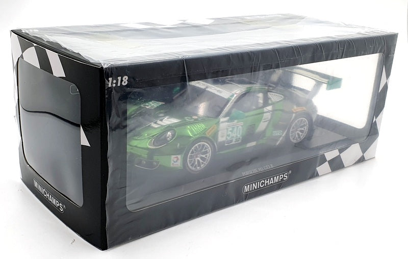 Minichamps 1/18 Scale 155 166540 Porsche 911 GT3 R Black Swan Daytona 2016 #540