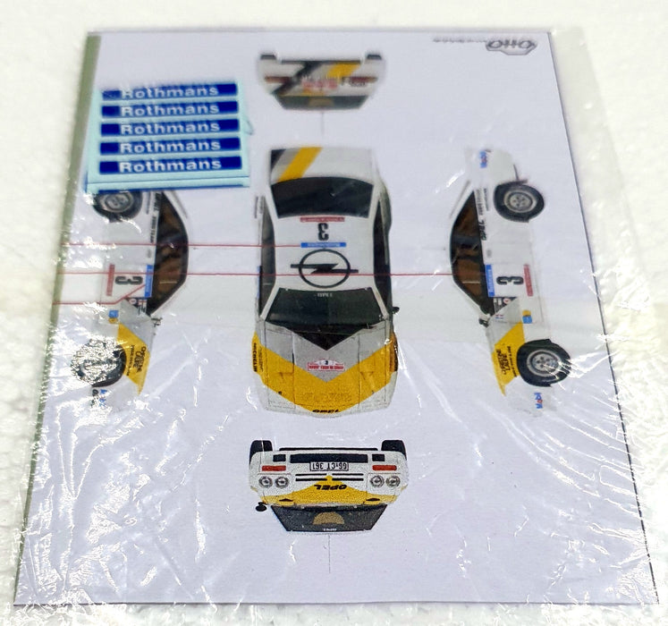 Otto 1/18 Scale OT491 Rally Pack Opel Euro Team Support and Trailer