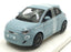 Burago 1/24 Scale Diecast 18-21110 BU - 2023 Fiat 500e - Grey/Blue