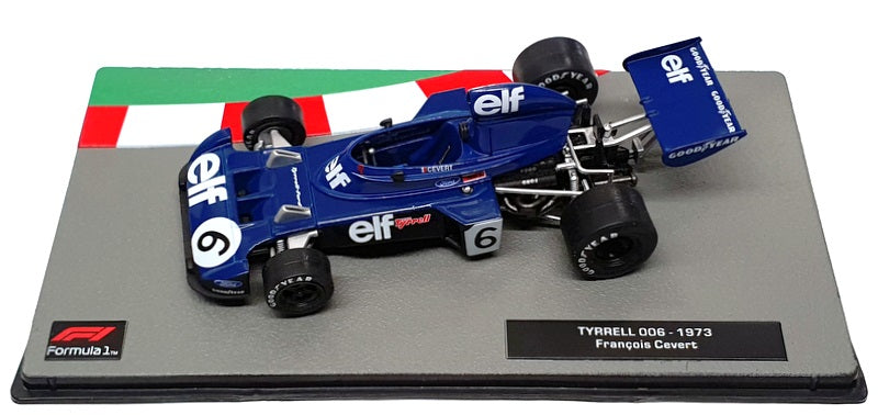 Altaya 1/43 Scale 91024H - F1 Tyrrell 006 1973 #6 F. Cevert - Blue