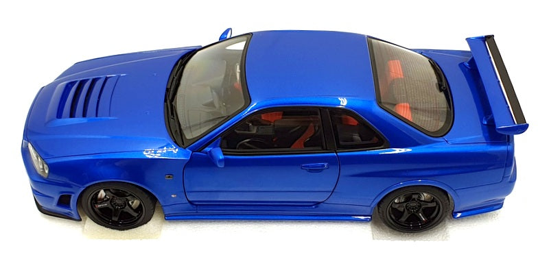 Autoart 1/18 Scale 77462 - Nissan Skyline Nismo R34 GT-R Z-Tune - Bayside Blue