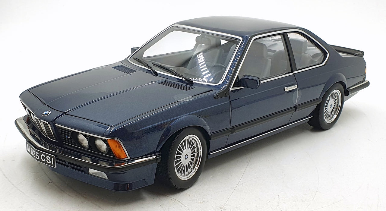 KK Scale 1/12 Scale KKDC120161A - BMW 6 Series E24 M635 CSI Coupe 1987 Blue