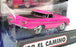 Muscle Machines 1/64 Scale 71161 02-04 - 1959 Chevy El Camino Truck - Dk. Pink