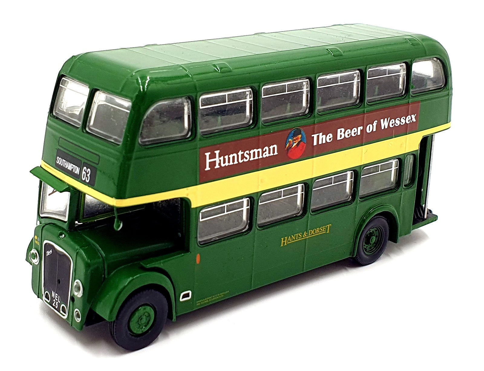 B-T Models 1/76 Scale B115A Bristol Lodekka LD6G Hants and Dorset 1954-75 Green