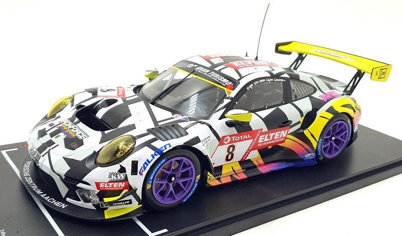 IXO 1/18 Scale Diecast LEGT18029 - Porsche 911 GT3 R Nurburgring 2019 #8 Slooten
