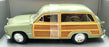 Motorcity Classics 1/18 Scale Diecast 30001 1949 Ford Woody Wagon Light Green