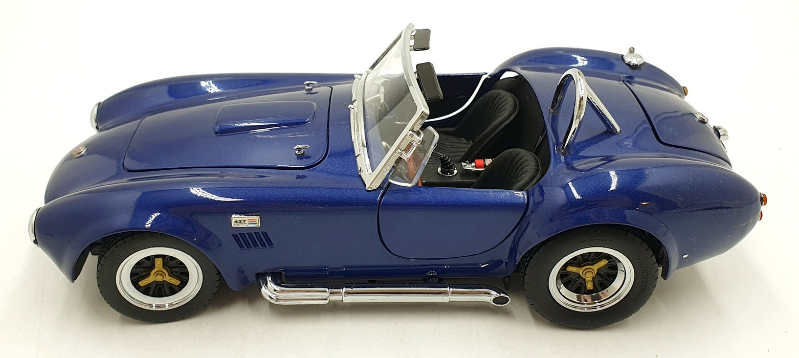 Kyosho 1/18 Scale Diecast 7006 9800 - Shelby Cobra 427 - Metallic Blue