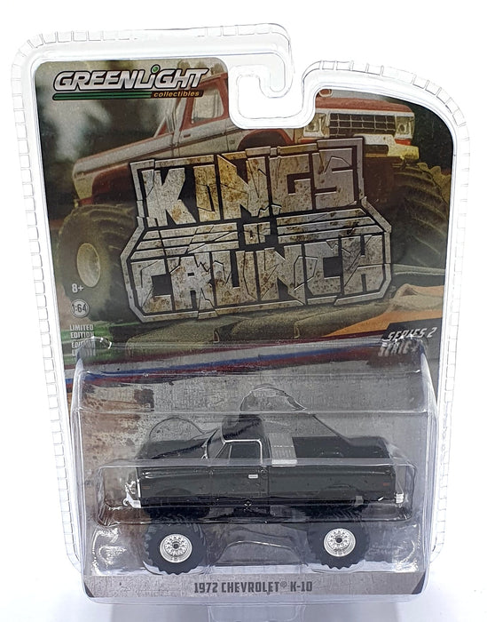 Greenlight 1/64 Scale 49020-F - 1972 Chevrolet K-10 - Black