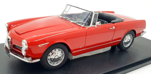 Cult Models 1/18 Scale CML039-3 - Alfa Romeo 2600 Spider Touring 1961 - Red