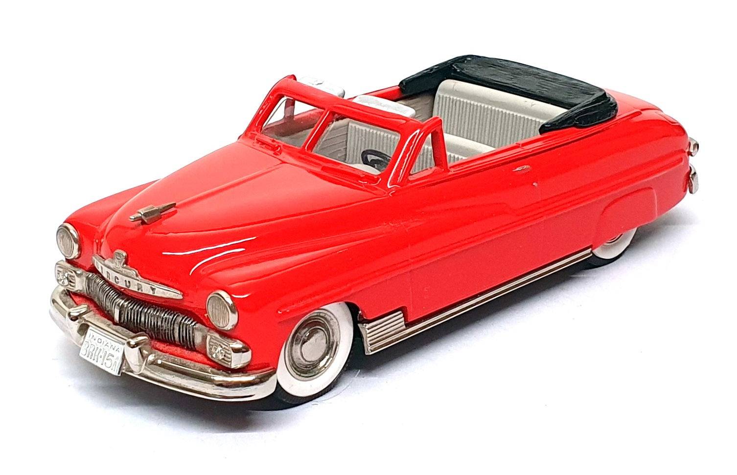 Brooklin Models 1/43 Scale BRK15a - 1950 Mercury Convertible - Red