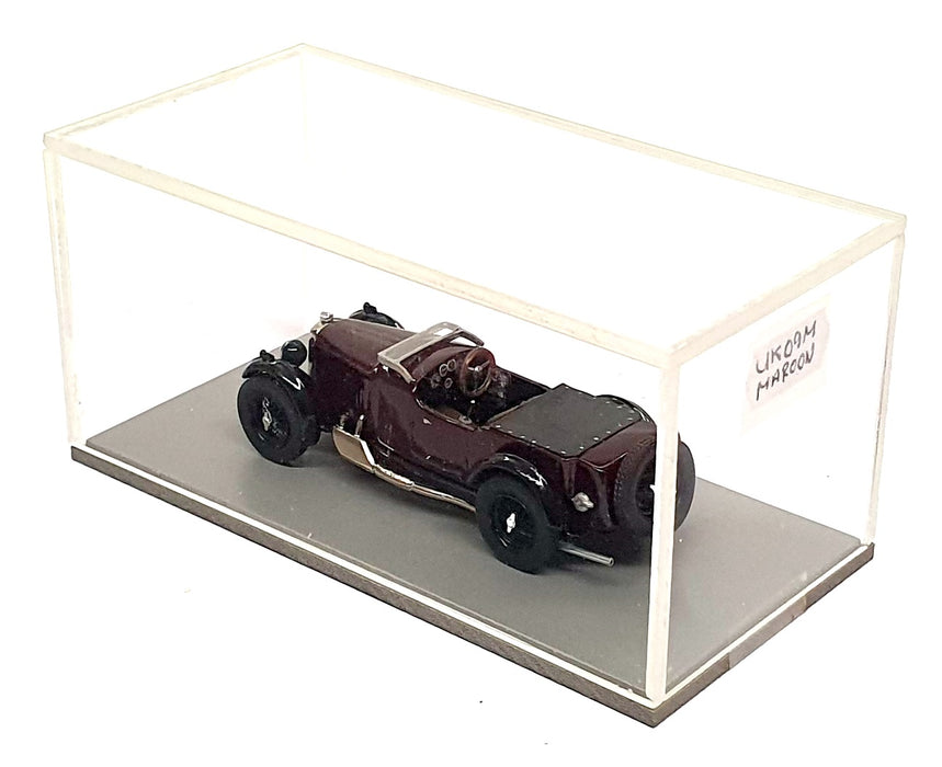 Unknown Brand ? 1/43 Scale Built Kit UK09M - 1930s Bentley ? - Maroon