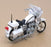 Speed Scenes Appx 9cm Long J62000 - Kawasaki 1000 Police Motorbike - White